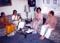 Pt. Keshav Ginde with Dr. Prabha Atre
