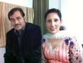 Simrat Chhabra with famous singer Sudesh Bhosale