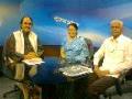 Ashok Shevde in DD program Uttarardha with Dr. Snehalata Deshmukh and Suresh Atkekar