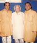 Ashok Shevde with noted composer Late. Shrinivas Khale and Late Anil Mohile