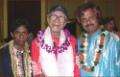 Tau Moe with Pt. Debashis & Subhasis in Hawaii