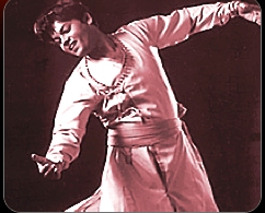 Abhimanyu Lal kathak performer.