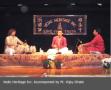 Aditya Khandwe performing at Vedic Heritage Inc., Accompanied by Pt. Vijay Ghate.