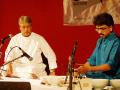 A golden opportunity on stage with Ustad Ahmjed Ali Khan