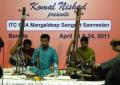 Brajeswarji performing in ITCSRA-Mangaldeep Sangeet Sammelan