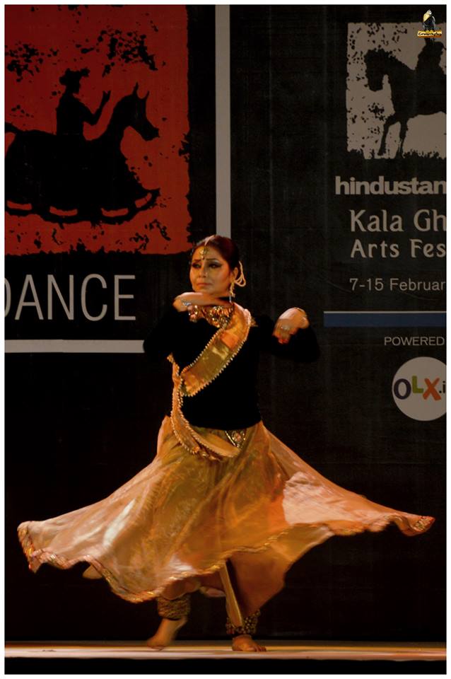 Marami Medhi performing in Kalaghoda Festival Mumbai
