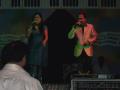 Pramod performing live with SaReGaMaPa fame AmrutaNatu