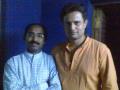 Pramod with actor Sagar Talashikar