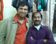 Pramod with Sanjay Khapare