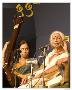 Arati accompanying her Guru Dr. Prabha Atre