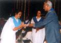 Arati Thakur-Kundalkar with former Governer Dr. P. C. Alexander