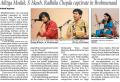 Review of Concert at Brahma Naad, Nagpur