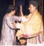 Pt. Rajendra Varman with Guru Ustad Abdul Halim Jaffer Khan