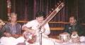 Pt. Rajendra Varman with Acharya Devendra Varman - father and Pt. Sadanand Naimpalli on tabla