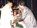 Pt. Rajendra Varman with Home Minister Shri. Kripashankar Singh