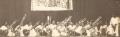 Pt. Rajendra Varman with Guruji Ustad Abdul Halim Jaffer Khan & disciples at Barah Sitar Sammelan, Patna in 1976
