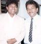 Mahendra Ganpule with Johny Lever