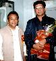 Mahendra Ganpule with Mohan Joshi