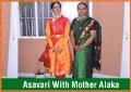 Asawari Rahalkar with her Mother Alka at France