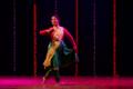 Performing a new choreography based on swar of Sitar 