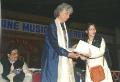 Madhurimaji with Santoor Maestro Pt. Shivkumar Sharma