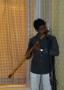 Deepak Bhanuse performing in program