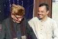 Amodji with Ust. Azizuddin Khan Saheb