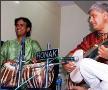 Durjay Bhaumik with Pt. Bishwajit Roy