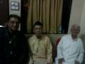 WITH PANDIT TULSIDAS BORKAR ON THE EVE OF PERFORMANCE AT MUMBAI