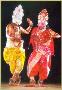Shiv-Parvati in Chhau dance
