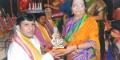 Sanjeev Korti felicitated by Swarkala Gaurav Puraskar