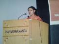 Invocation on womens Day at shanmukhananda