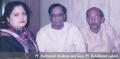 Raka Mukherjee with Pt. Balmuali Krishna and Guru Pt. Kalachand Lahiri