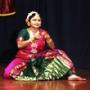 Hithaishy Dhanan performing in Bharatnatyam program