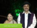 Magician Abhijeet with actress Ritu Agnihotri