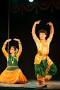 Parimal Phadke (Bharatnatyam dancer) and Shambhavi Vaze ( Kathak dancer) performing in Nrityasangam program