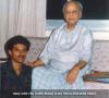 Uday Deshpande (Ramdas) with The Guru Abbaji ( Late Ustad Allarakha Khan)