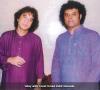 Uday Deshpande (Ramdas) with Ustad Zakir Hussain