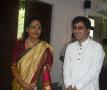 Hrishikesh Gangurde with Padma Bhushan N. Rajam (Violinist)