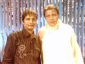 Vinod Kumar with popular star Mithun Chakraborty