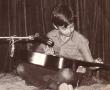 Manish Pingle  playing Guitar in school-function