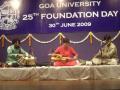 Manish pingle performing in concert at Goa
