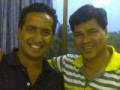  Kaustubh Bhide with Fu-bai-fu fame Digambar Naik