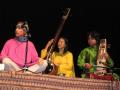 Sandeep Mishra accompanying vocal in a concert