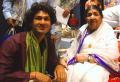 Naviin Gandharv with Bharat Ratna Lata Mangeshkar