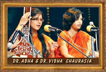 Dr. Abha & Dr. Vibha performing in program