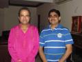 Sandeep Agavekar with Suresh Wadkar
