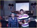 Sandeep with great music director  A. R. Rahman