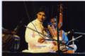 Harsh Narayan performing in program