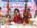 Shakuntala Bharne performing in program